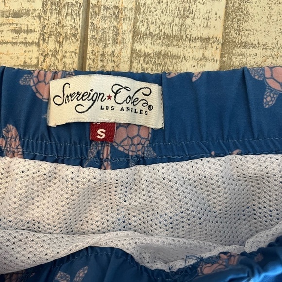 SOVEREIGN CODE Men’s swim trunks Sea turtles Lined - Picture 3 of 4